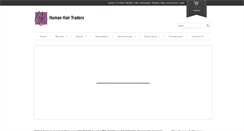 Desktop Screenshot of humanhairtraders.com